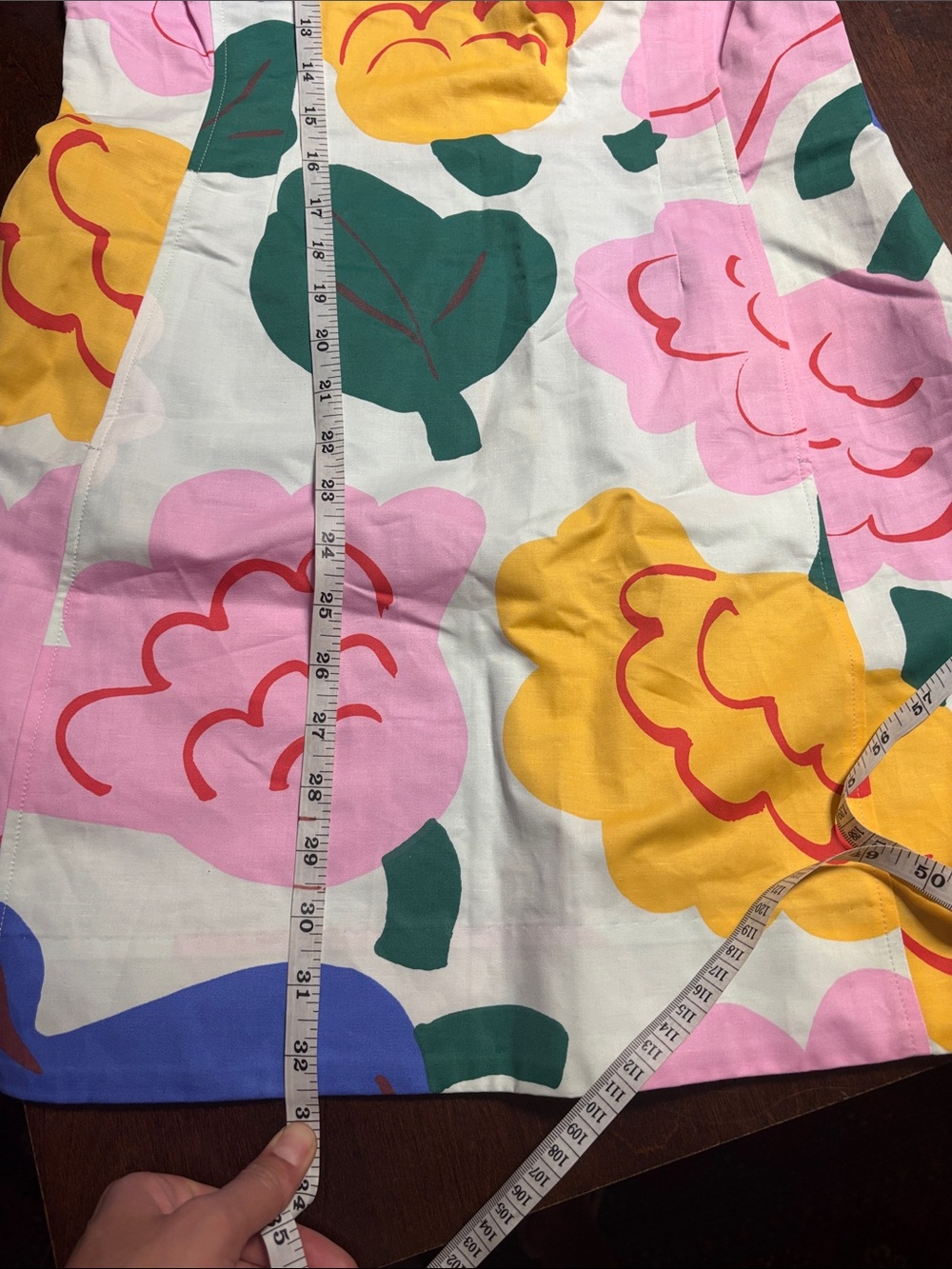 Marimekko Iloinen Kukasta Kukkaan Dress Sz US 6/36 - Picture 13 of 14